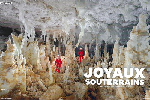 Texte Philippe Vouillon, photos Philippe CrochetArticle de 10 pages sur l'expédition spéléologique Koytendag 2025 illustré par 21 photos